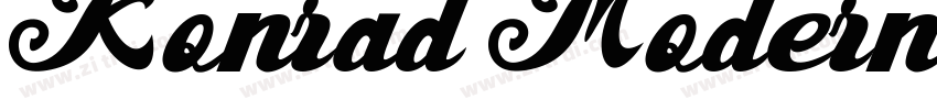 Konrad Modern字体转换